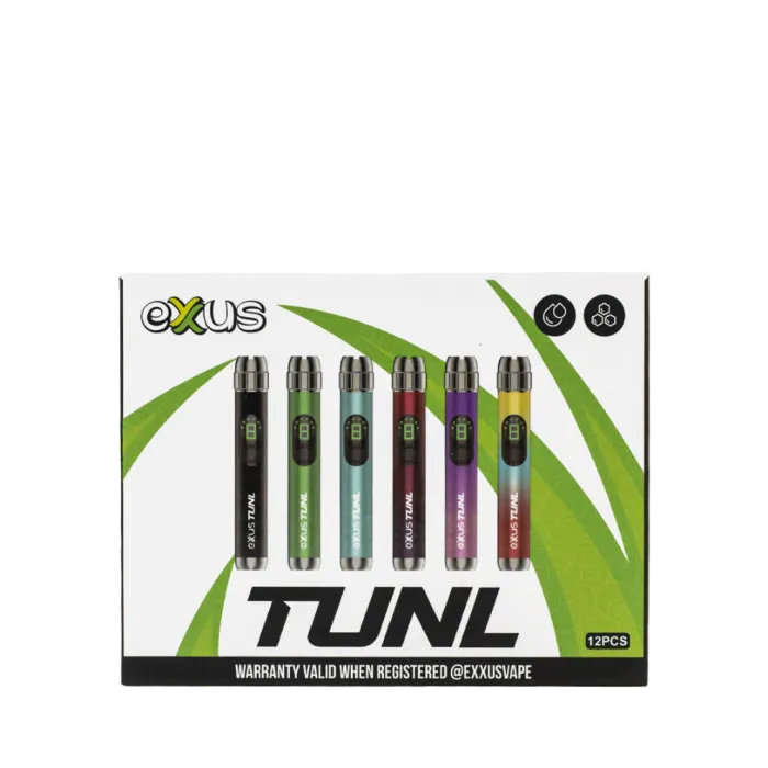 EXXUS TUNL CARTRIDGE VAPORIZER - ASSORTED