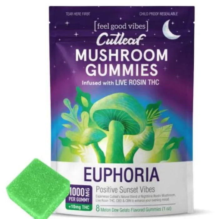 CUTLEAF MUSHROOM GUMMIES 8G