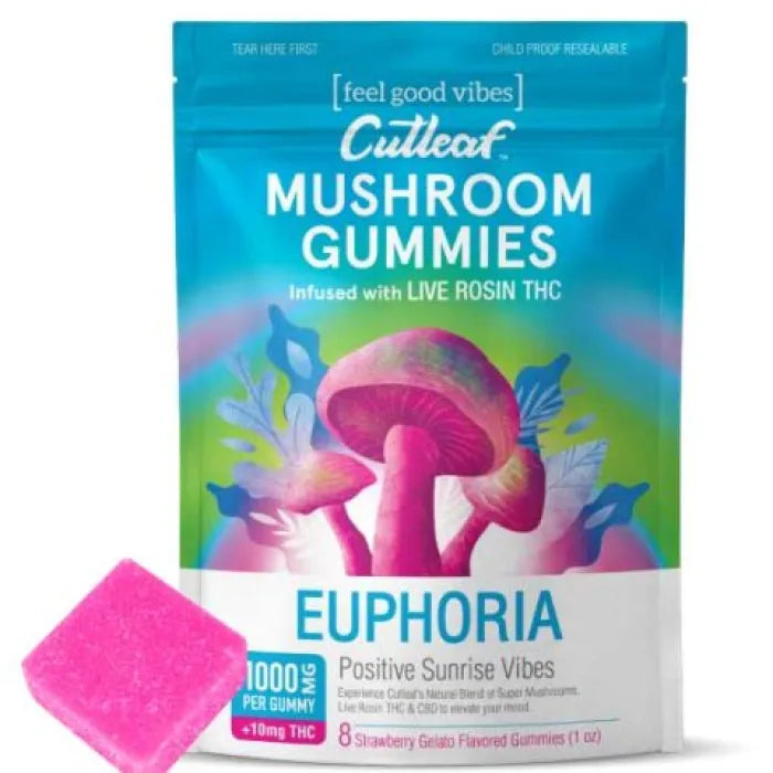 CUTLEAF MUSHROOM GUMMIES 8G