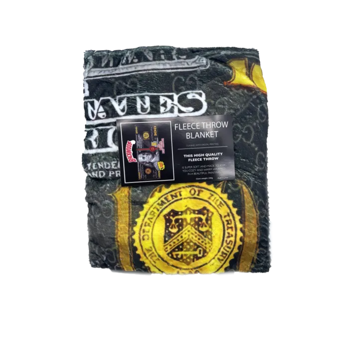 FLEECE THROW BLANKET - BKS $100
