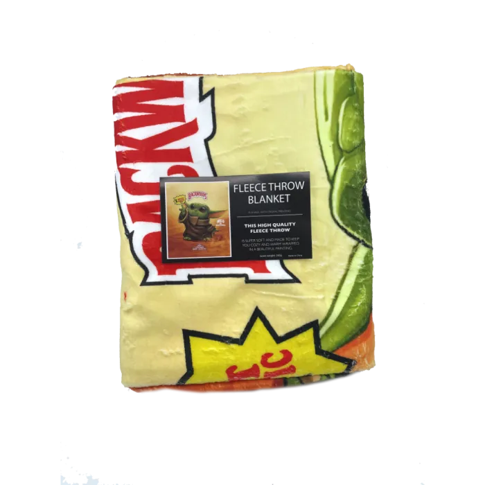 FLEECE THROW BLANKET - BKS BABY YODA