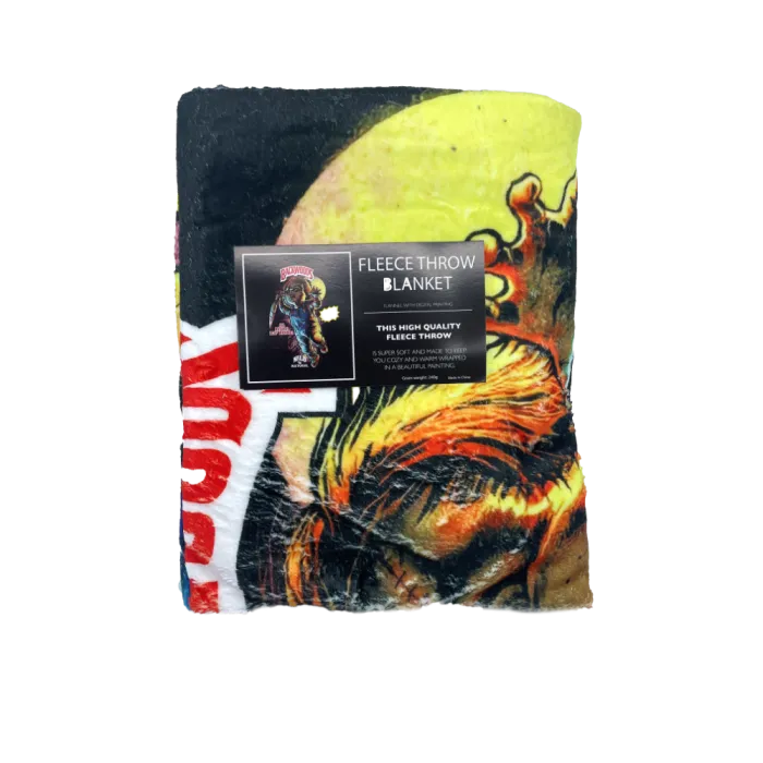 FLEECE THROW BLANKET - BKS CHOKY