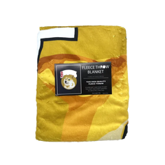 FLEECE THROW BLANKET - BKS DOG