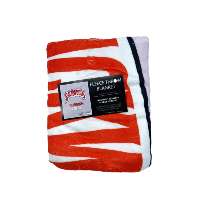 FLEECE THROW BLANKET - BKS RUSSIAN CREAM