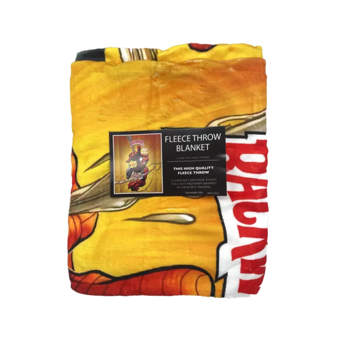 FLEECE THROW BLANKET - BKS SPIDER