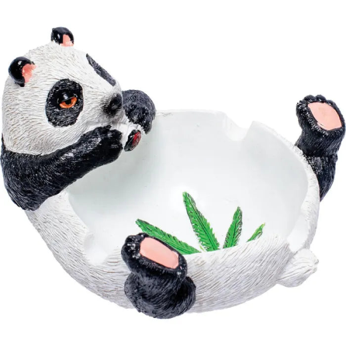 FUJIMA ASHTRAY LT221 STONED PANDA POLYSTONE