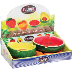 FUJIMA LT415 POLYSTONE ASHTRAY - FRUIT