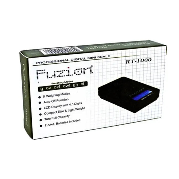 FUZION RT - 1000 BLACK 0.1G