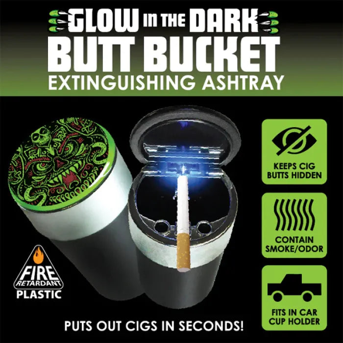 SMOKEZILLA GID BUTT BUCKET ASHTRAY 25397 - ASSORTED