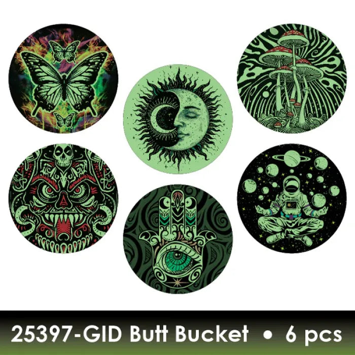 SMOKEZILLA GID BUTT BUCKET ASHTRAY 25397 - ASSORTED