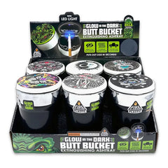 SMOKEZILLA GID BUTT BUCKET ASHTRAY 25397 - ASSORTED
