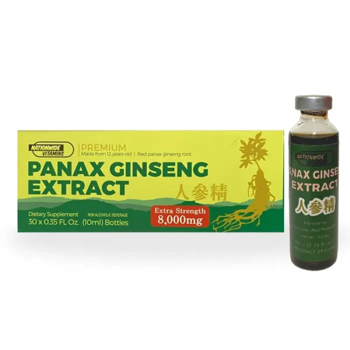 NATIONWIDE KOREAN PANAX GINSENG EXTRACT 8000MG