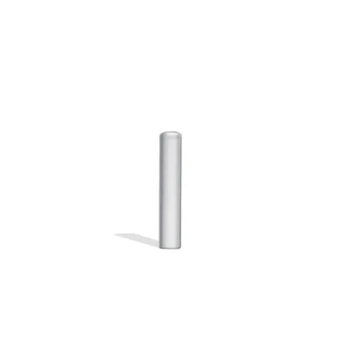 WULF GLASS 8" CHALLENGER BANGER - CLEAR