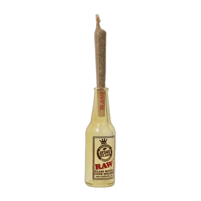 RAW COLOR CHANGING GLASS BOTTLE CONE HOLDER