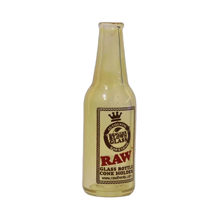 RAW COLOR CHANGING GLASS BOTTLE CONE HOLDER