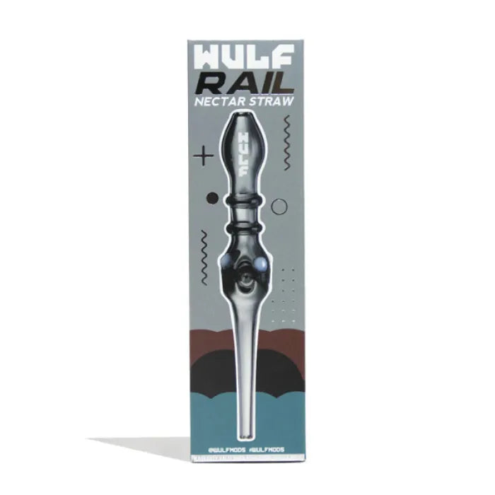 WULF GLASS RAIL NECTAR STRAW - ASSORTED COLOR
