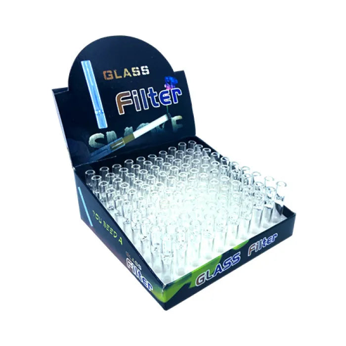 GLASS CIGAR FLITER SHORT 100CT 50645