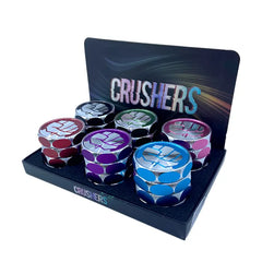 CRUSHERS METAL GRINDERS 60MM FIST ON TOP - ASSORTED COLORS GR9001
