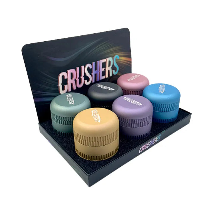CRUSHERS METAL GRINDERS 63MM - ASSORTED COLORS GR9008
