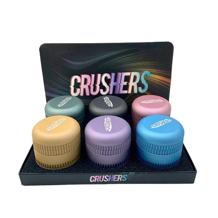 CRUSHERS METAL GRINDERS 63MM - ASSORTED COLORS GR9008