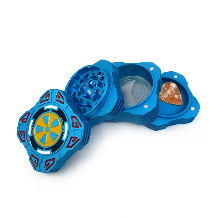 CRUSHERS METAL GRINDERS 63MM - ASSORTED COLORS GR9014