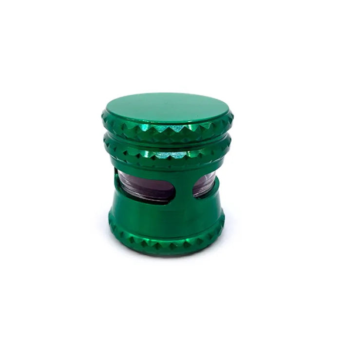 HERB GRINDER METAL DIAMOND - ASSORTED COLOR