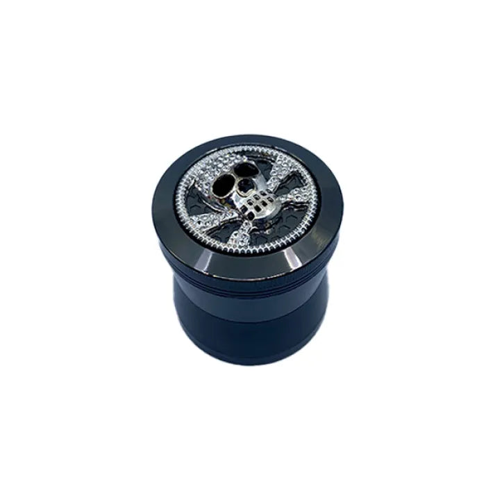 HERB GRINDER METAL TOP DESIGN - ASSORTED COLOR