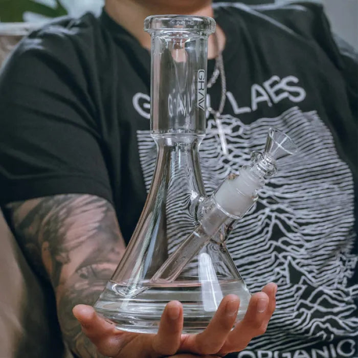 GRAV MEDIUM DECO BEAKER BONG 44DBM.0 - CLEAR