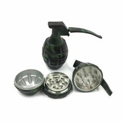 TOBACCO GRINDER SMALL GRENADE STYLE - CAMO 803009