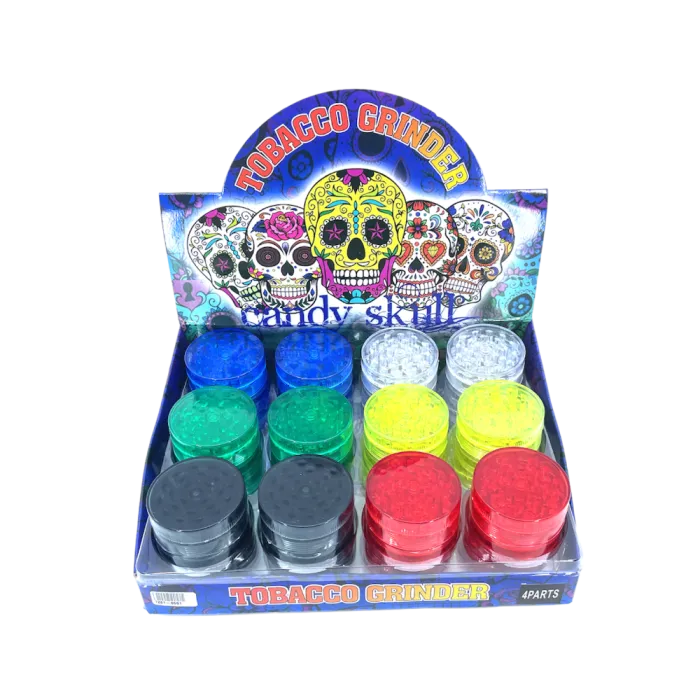 GRINDER 4 PART PLASTIC 63MM GR044