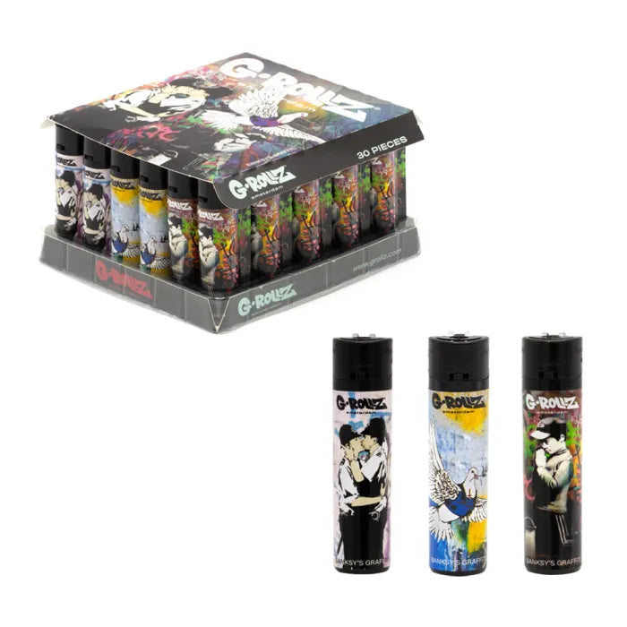 GROLLZ AMSTERDAM LIGHTERS BANKSYS - PR3450-DIS6