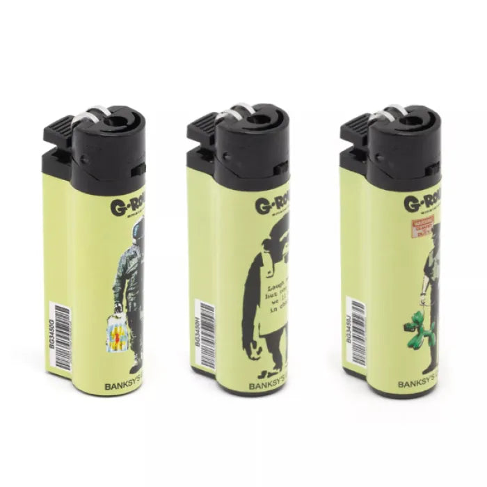 GROLLZ LIGHTERS BG3450-DIS3 - BANKSYS GRAFFITI