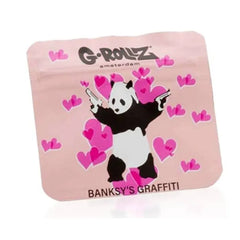 GROLLZ STORAGE BAGS BG4010D (76x60mm) - GRAFFITI PANDA GUNNIN