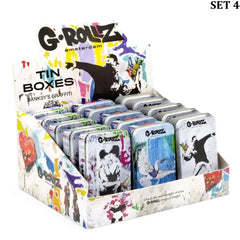 GROLLZ TIN STORAGE BOX BG3351 - MEDIUM (11.5x6.5x2.3)