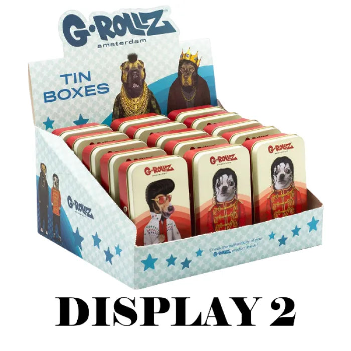 GROLLZ TIN STORAGE BOX PR3351 - MEDIUM (11.5x6.5x2.3)