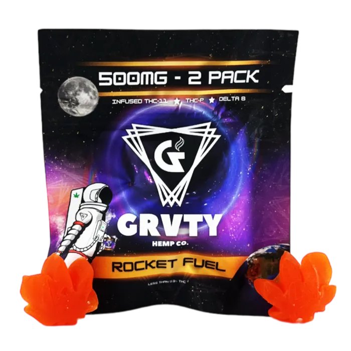 GRVTY SPACE DARTZ GUMMIES THC 500MG - ROCKET FUEL