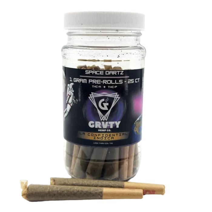 GRVTY SPACE DARTZ THC 1G PRE-ROLL