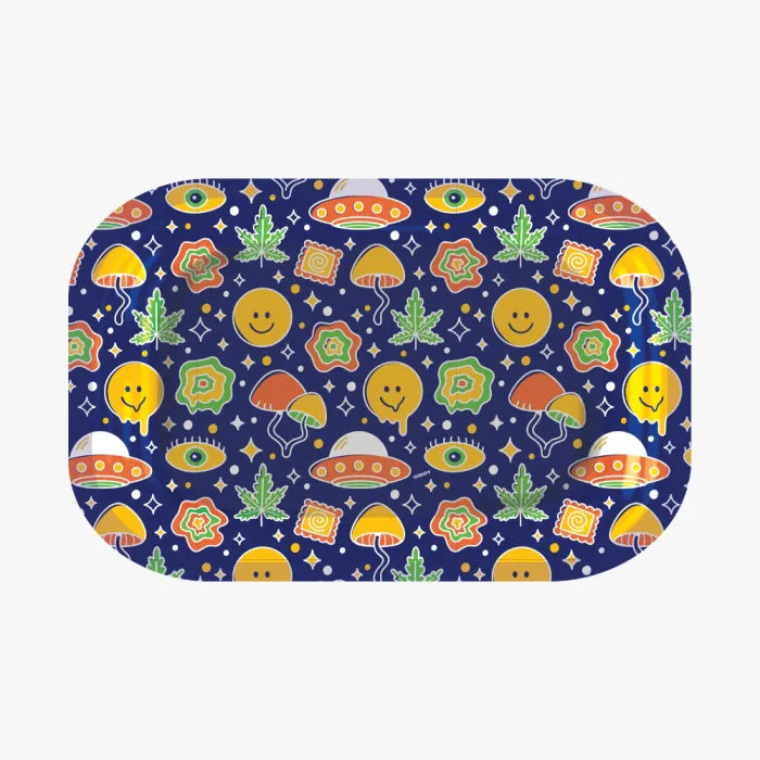 GIDDY MEDIUM TRAY - MELTED SMILEY