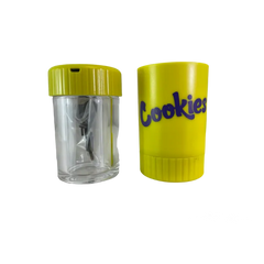 GLOW JAR WITH GRINDER - COOKIES