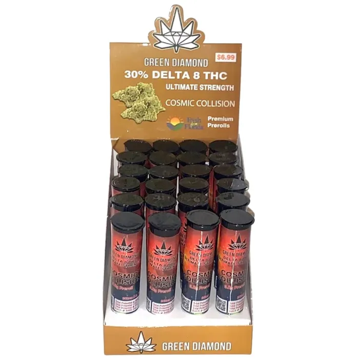 GREEN DIAMOND D8 THC PRE ROLL