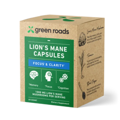 GREEN ROADS LIONS MANE CAPS - FOCUS & CLARITY