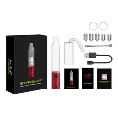 HAMILTON STARSHIP TRIPLE VAPE CART / WAX COIL BATTERY