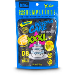 HEMPLITUDE GUMMIES XXXL D8 1800MG 6PC