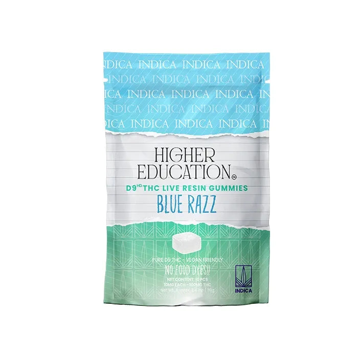 HIGHER EDUCATION D9 GUMMY 100MG 10CT
