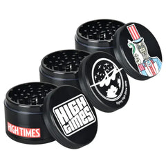 HIGH TIMES METAL GRINDERS 2.5 - BLACK DESIGN