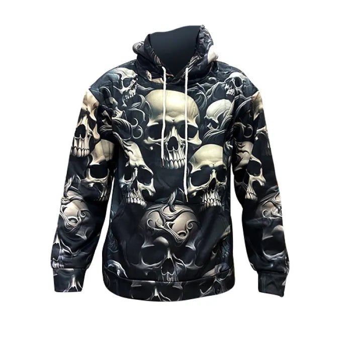 HOODIES ASSORTED SKULL HOD100