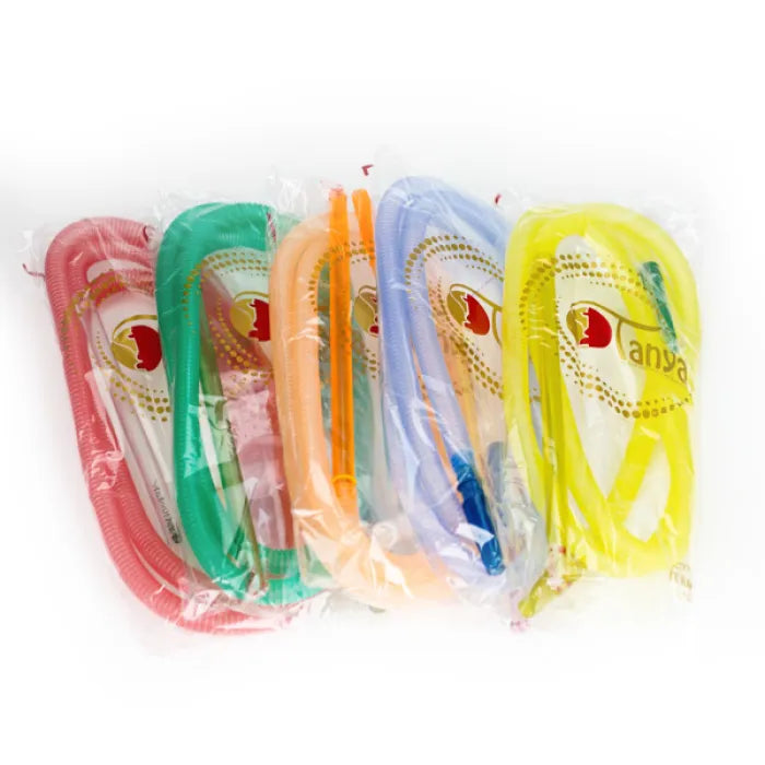 TANYA HOOKAH DISPOSABLE HOSE FANCY - ASSORTED COLORS