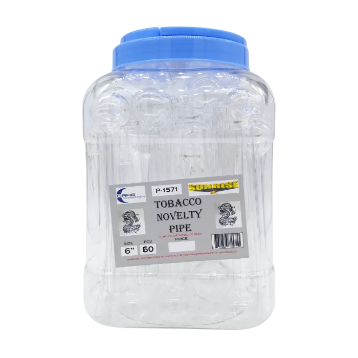 HVR 6" CLEAR JAR P-1571