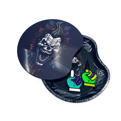 IDGAF ROLLING TRAY WITH 3D LID CONE FILLER SCRAPPER DISPLAY 12CT - TRL100