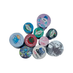 IDGAF GRINDER 40/50/55/63MM JAR PRINTED MIX DESIGN GR7000